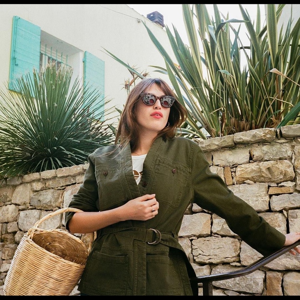 Rouje oversized fatigue jacket